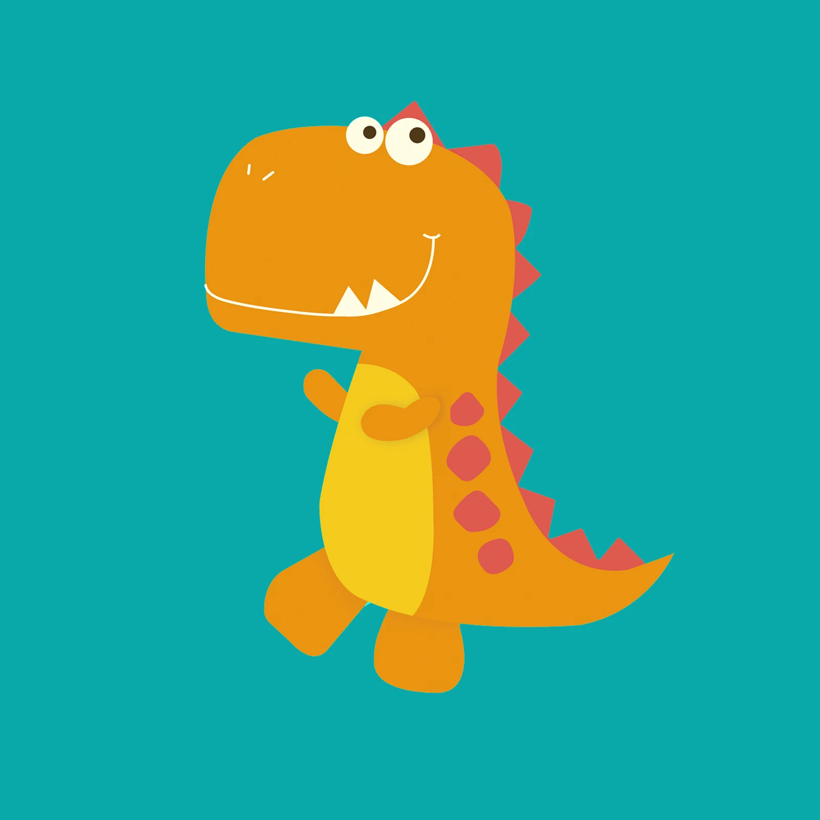 
Kids Image DIY Painting By Numbers Cartoon Animals Modern Acrylic Kit Painting For Children 20x20cm 