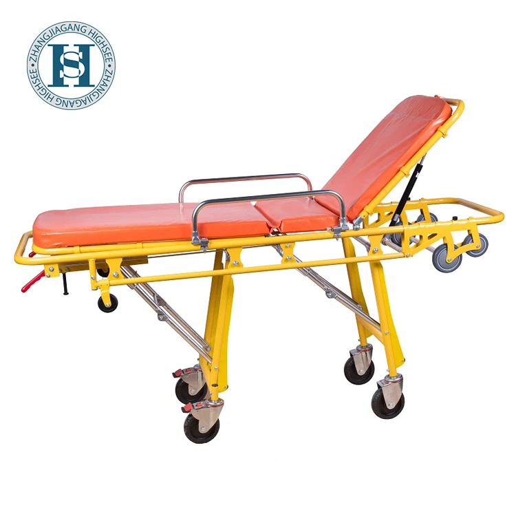 
2020 New hospital transport ambulance patient stretcher trolley 