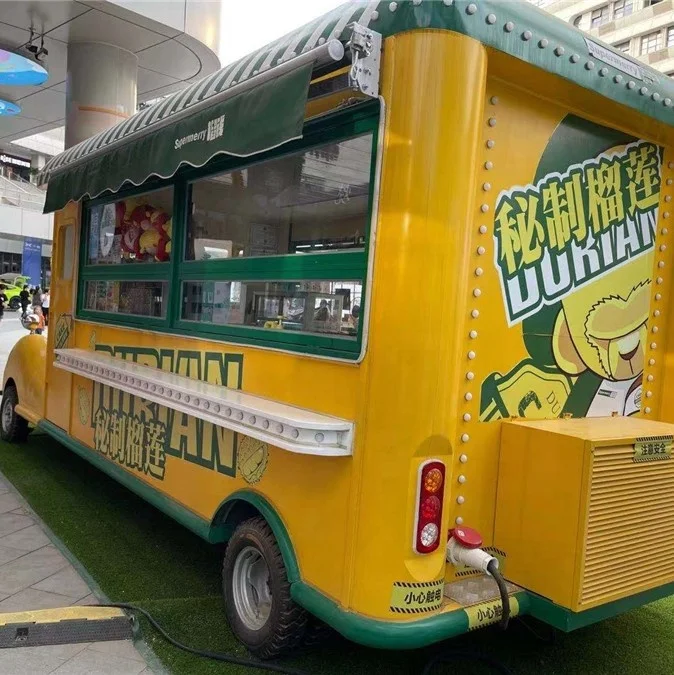 Snack Machines Food Truck Electric Food Truck With Full Kitchen Mobile Food Trailer For Business