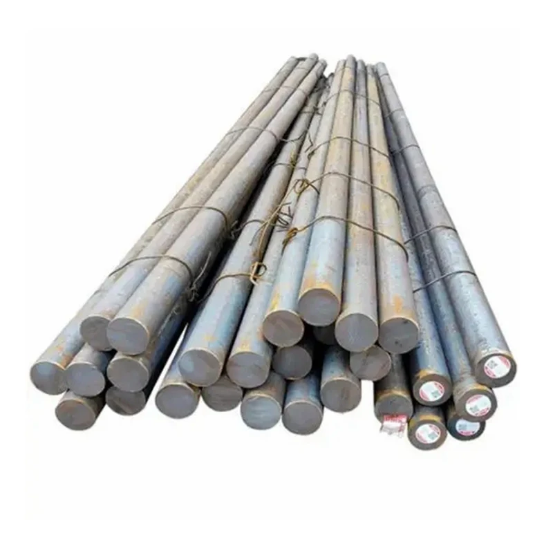 Mild Steel Hot Rolled low carbon round steel/ ASTM 1045 C45 15CrMo,65mn steel round bar