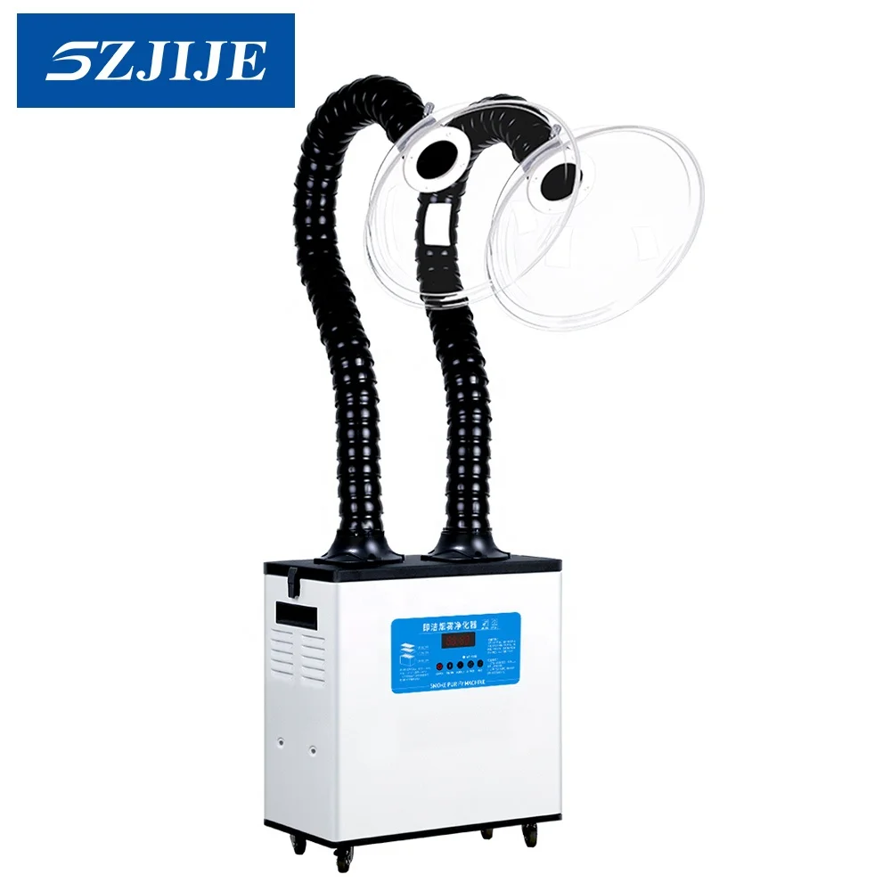 SZJIJE Top Selling Portable Beauty Salon Fume Extractor Moxibustion Therapy Smoke Air Filter