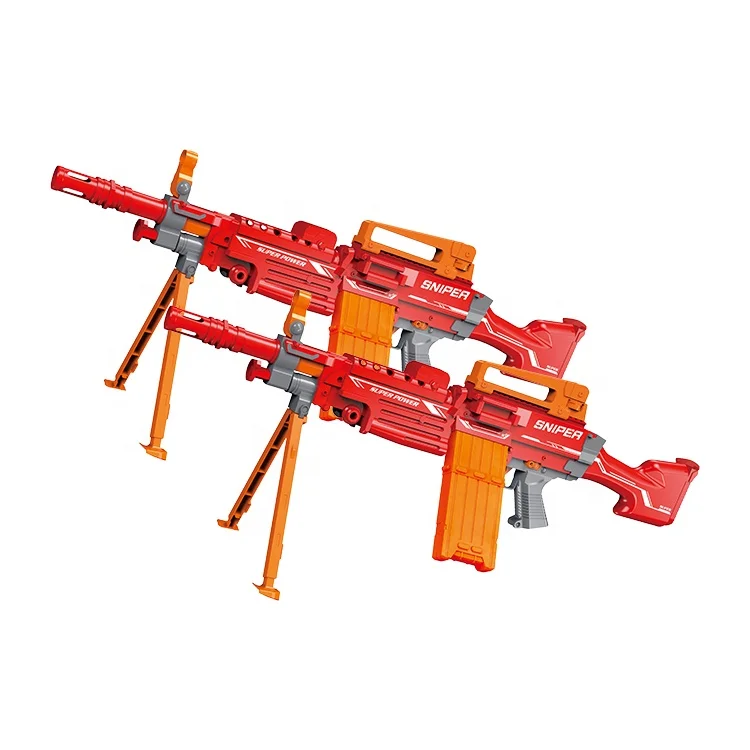 Kids Gun Toys Soft Bullet Airsof Sniper Gun Games Outdoor Electric Bullet Guns For Boys