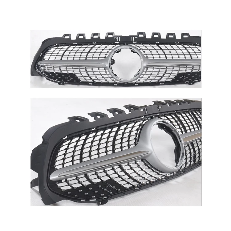 
Car exterior A-class W177 modified star-shaped high-equipped middle grid suitable for Mercedes-Benz 