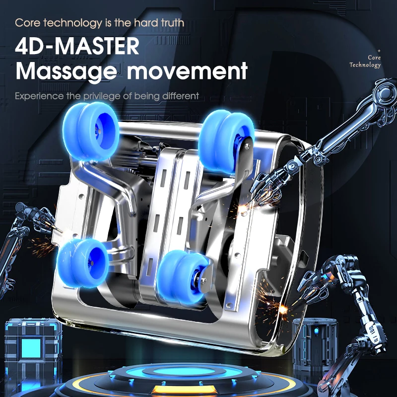 The latest model for 2024 most popular massage chair full body body massage machine 4d massage chair zero gravity chair