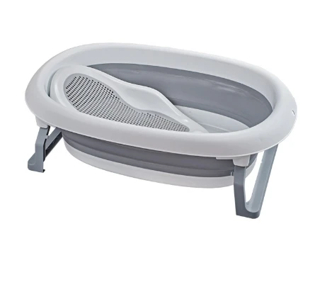 8 PCS Baby Bathtub Set Bathing Kit Bath Accessories Potty Chair Plastic Sustainable Water Bucket Potty Basket Rack for Bathroom