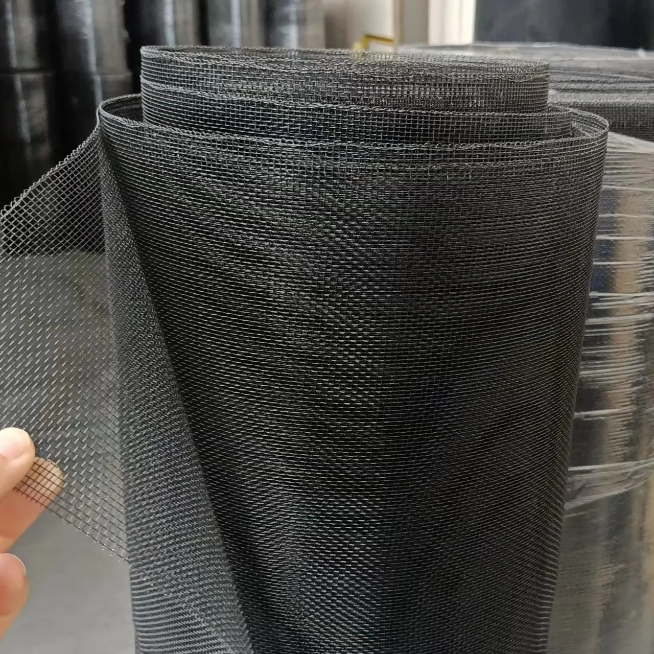 High strength retractable fly screens anti UV window screen roll 30m