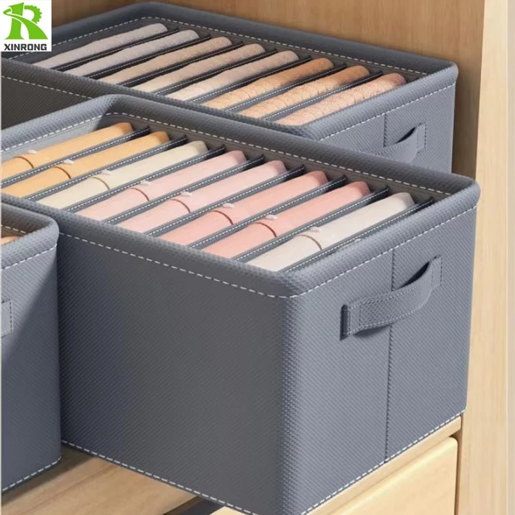 Foldable Large Wardrobe Organizer for Clothes Toys & More - Non-Woven Fabric Storage