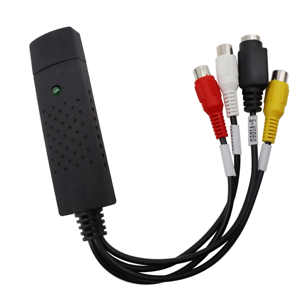 USB 2,0 захвата 4 канала видео ТВ DVD VHS адаптер захвата карты ТВ цифровой видеозаписи (DVR)