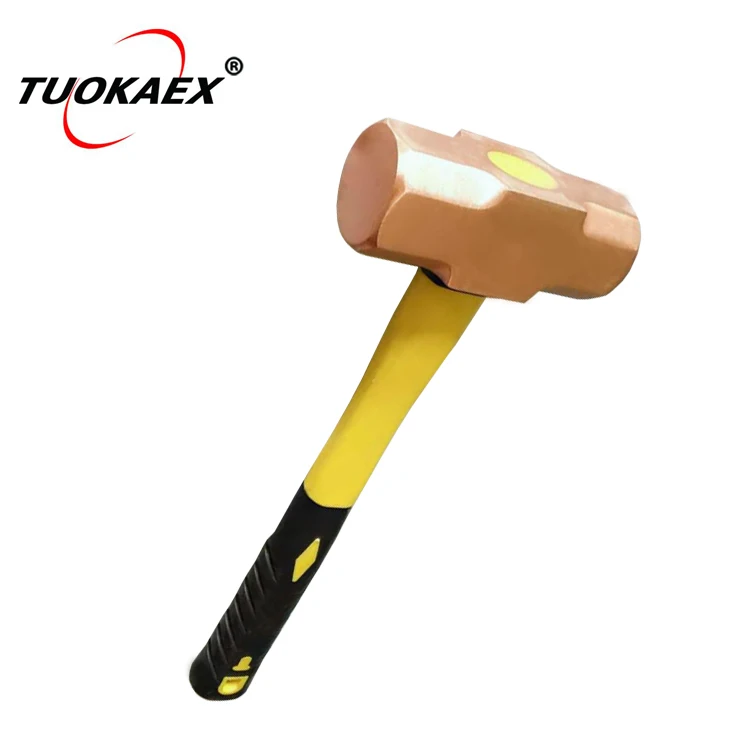 
China OEM Manufacturer Non Sparking Safety Copper Head Sledge Hammer 