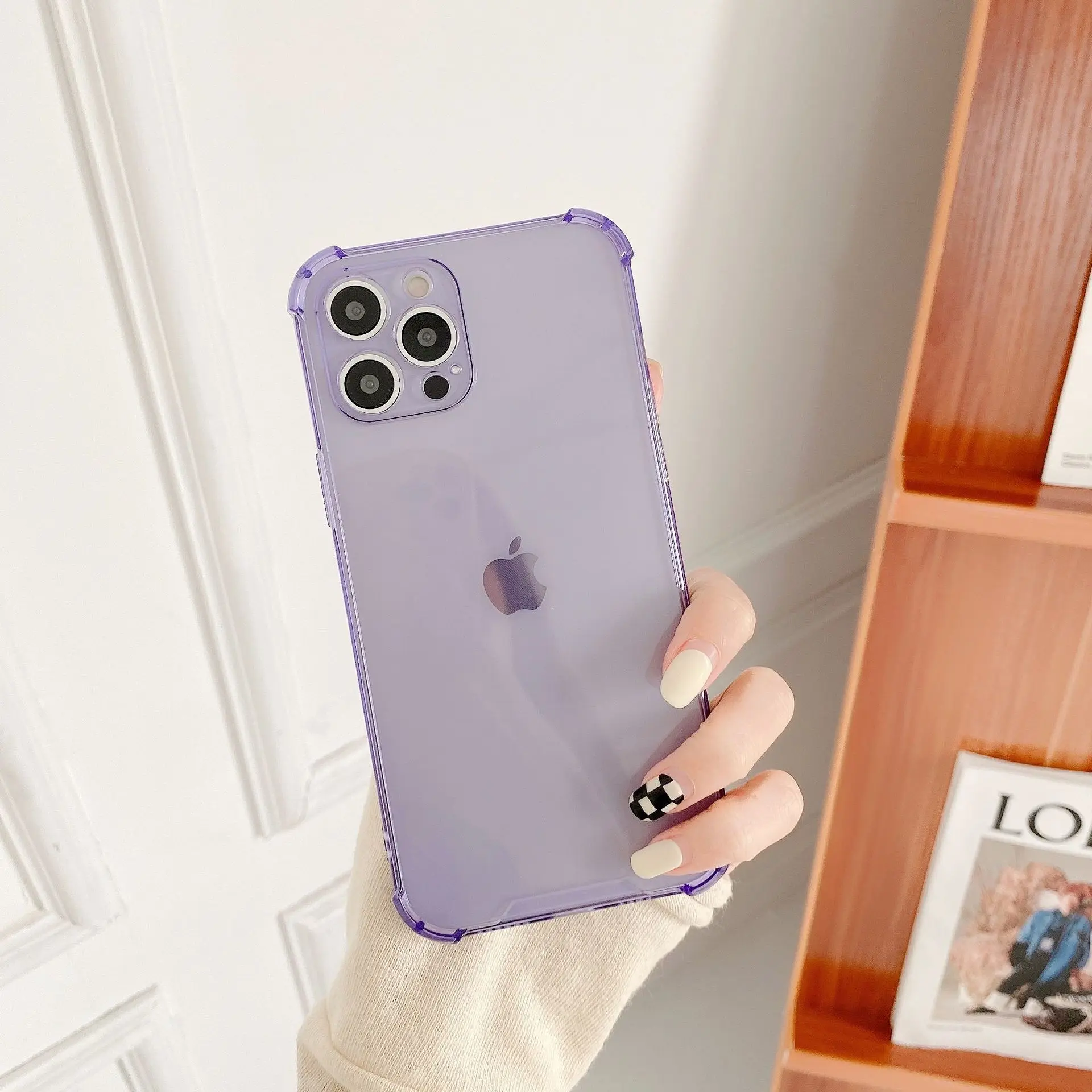 Neon TPU Shockproof Case for iPhone 13, Soft Silicone Rubber Phone Case for iPhone 12 mini pro max 13 pro max