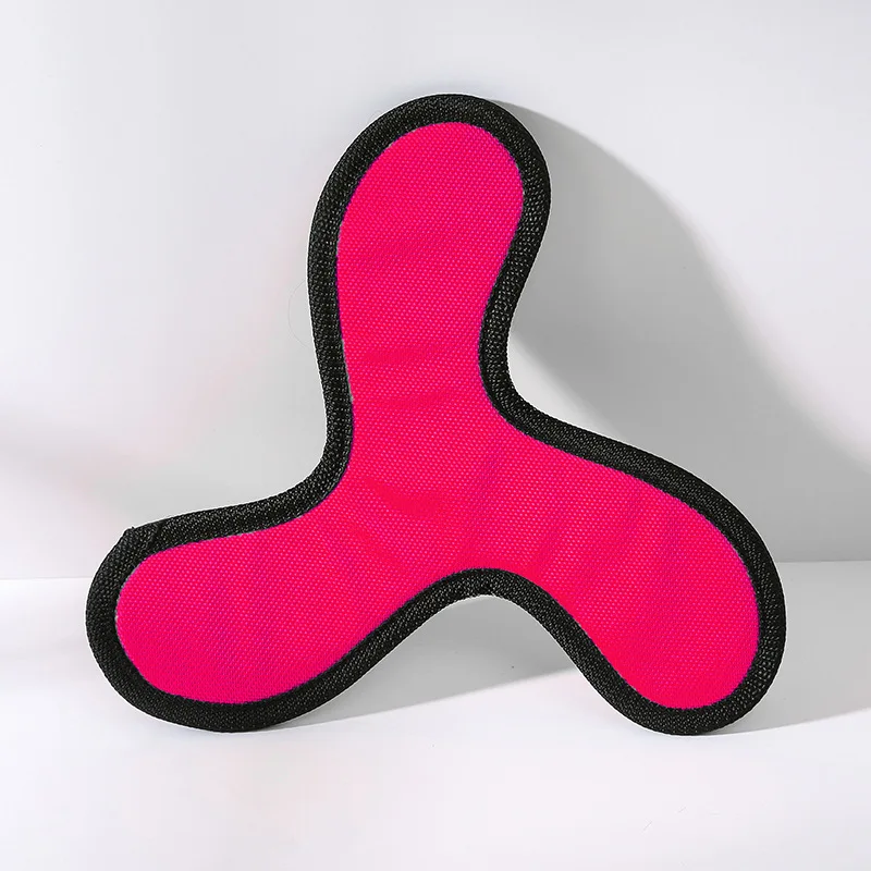 Pets Toys Dog Flying Disk Toy Outdoor Interactive Training Throw Game Bite Resistant Oxford Cloth Flying Disk Sports Toys