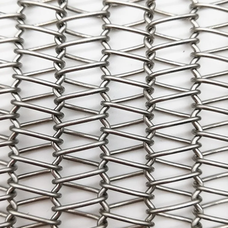 
Tunnel oven baking mesh belt steel mesh conveyor belt V type 