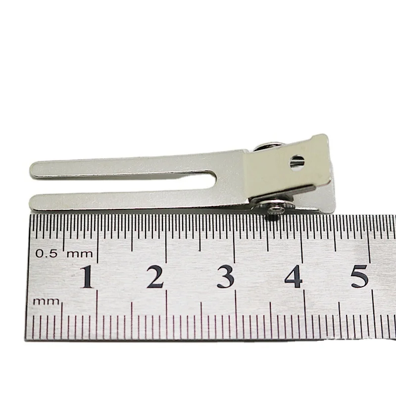 Fashion High Quality Metal Double Prong Alligator Pin Curls Hair Clips For Beauty Salon