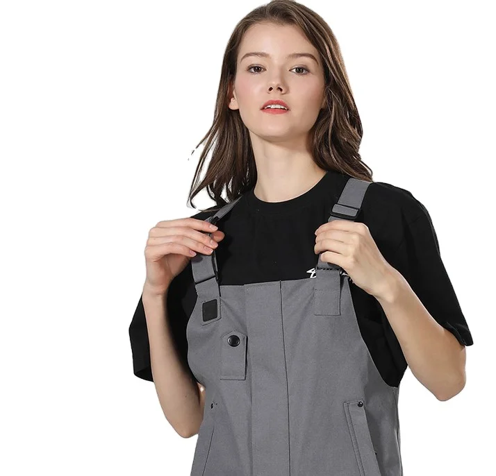 Custom Professional Unisex Windproof Waterproof  Ski Suspender Trousers Snow Bib Pants