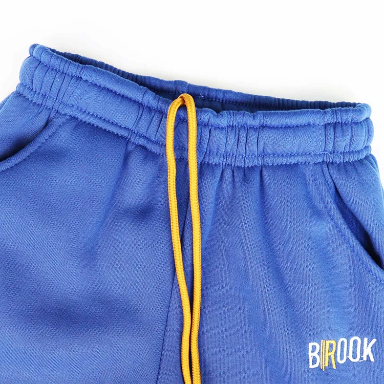 Заводская цена, низкий минимальный заказ, модный дизайн, большой детский комплект из 2 предметов с капюшоном с буквенным логотипом, детский наряд с логотипом, комплект одежды