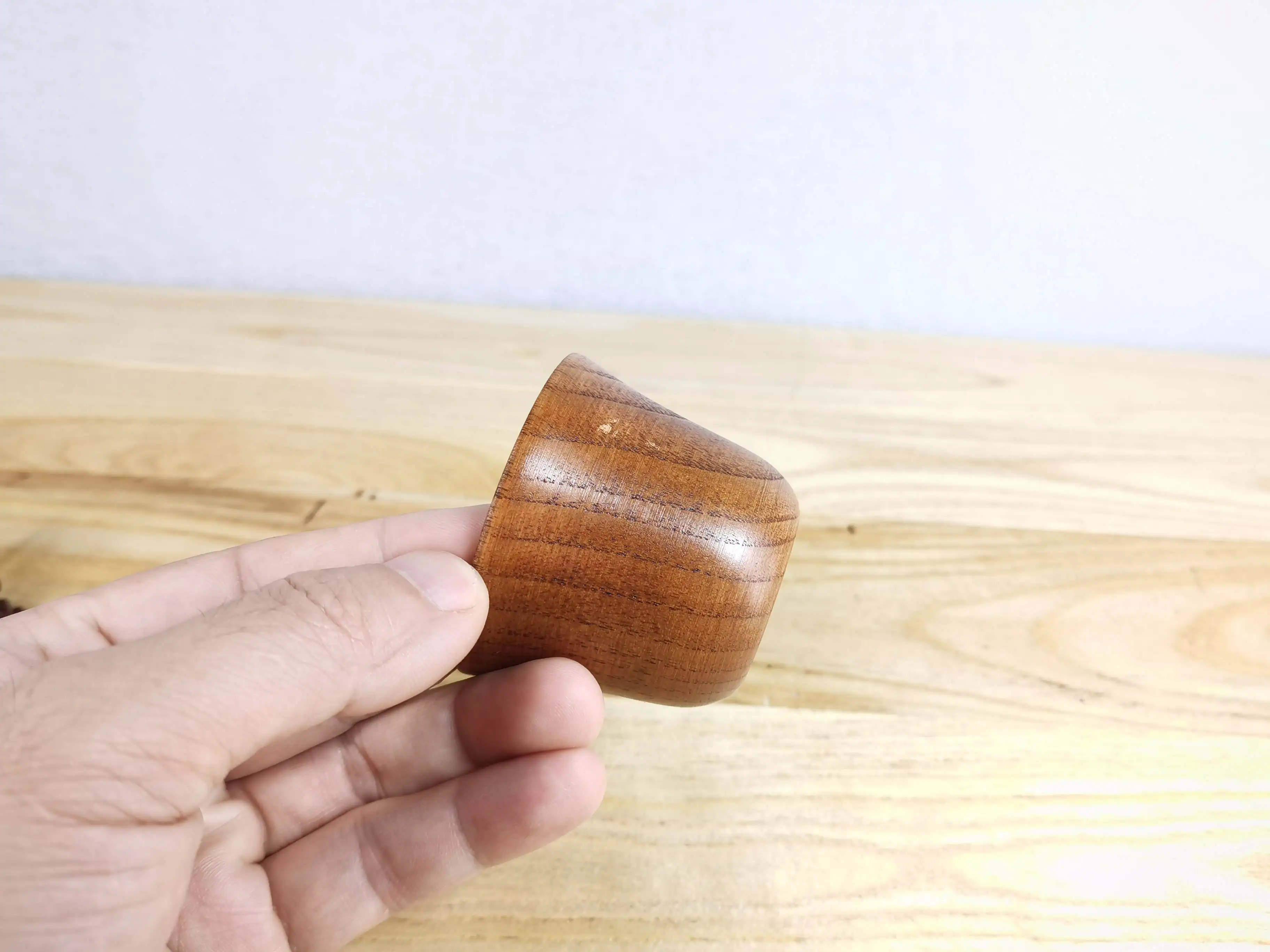 Xiangteng natural wood cup creative Japanese jujube wood coffee cup handmade small desk cup