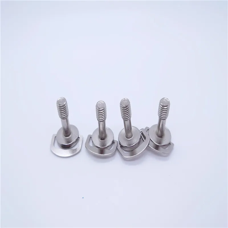 
High quality stainless steel assembly screw with spring washer hinge screws slotted head 