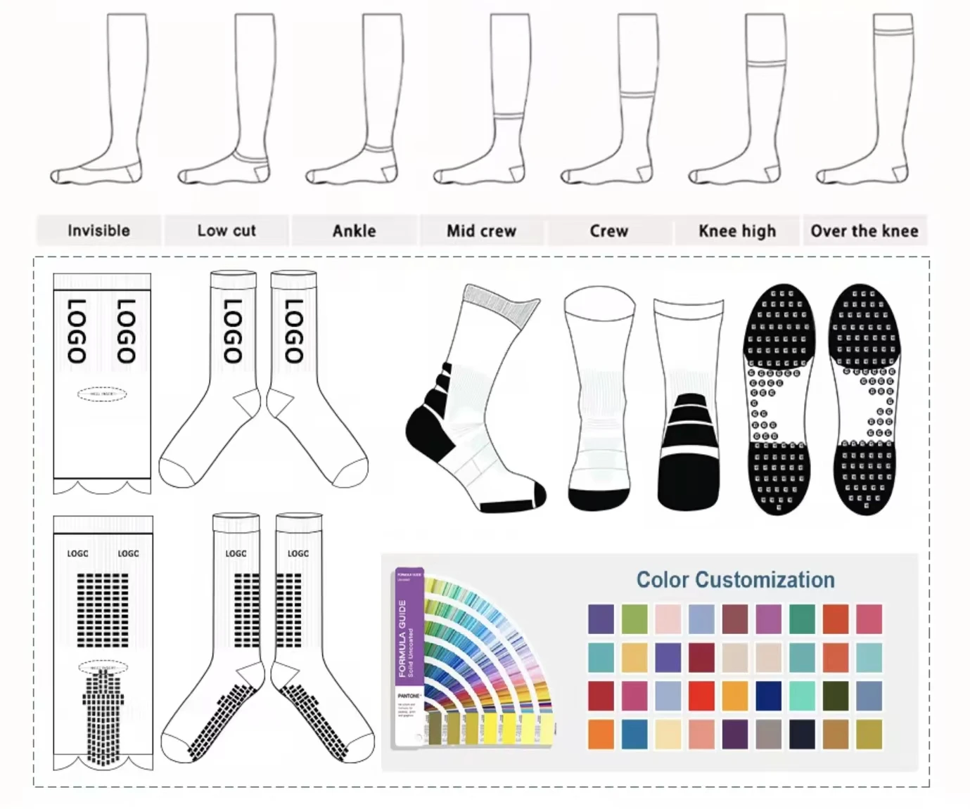 Fashion Custom Logo  Colorful Rainbow Socks Cotton New  Colorful Wholesale Fashion Designer Crystal Bear Socks for Womeln