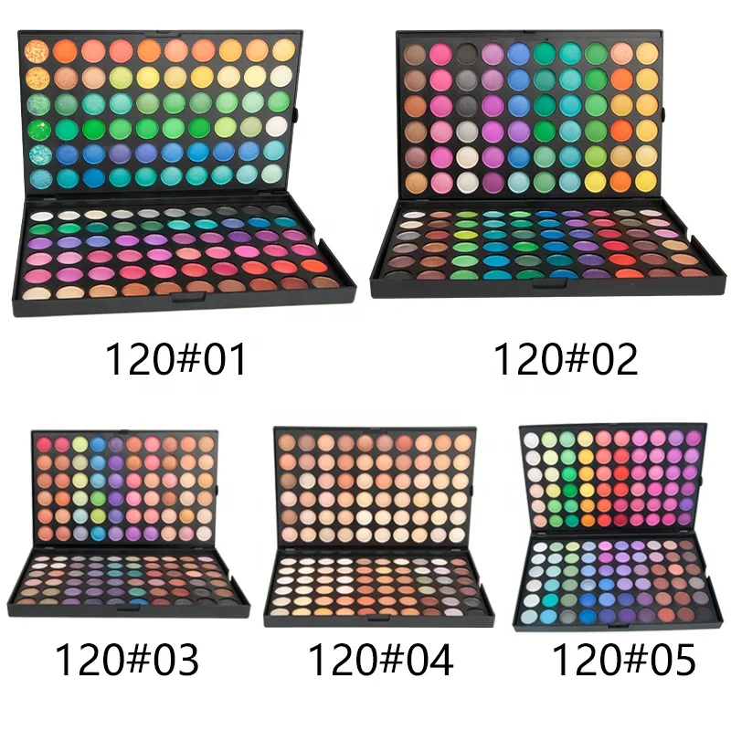 High Quality Makeup 120 Color Cosmetics Mekup Kit Professional Eyeshadow Palette make up