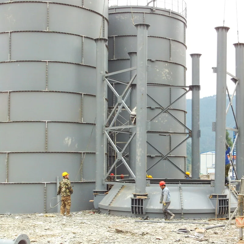 CE ISO 30t to 200 size mobile concrete bulk cement silo for concrete batching plant