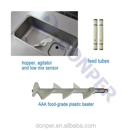 Donper Keep Fresh Commercial  stainless steel  Ice Cream Machine D635 for sale