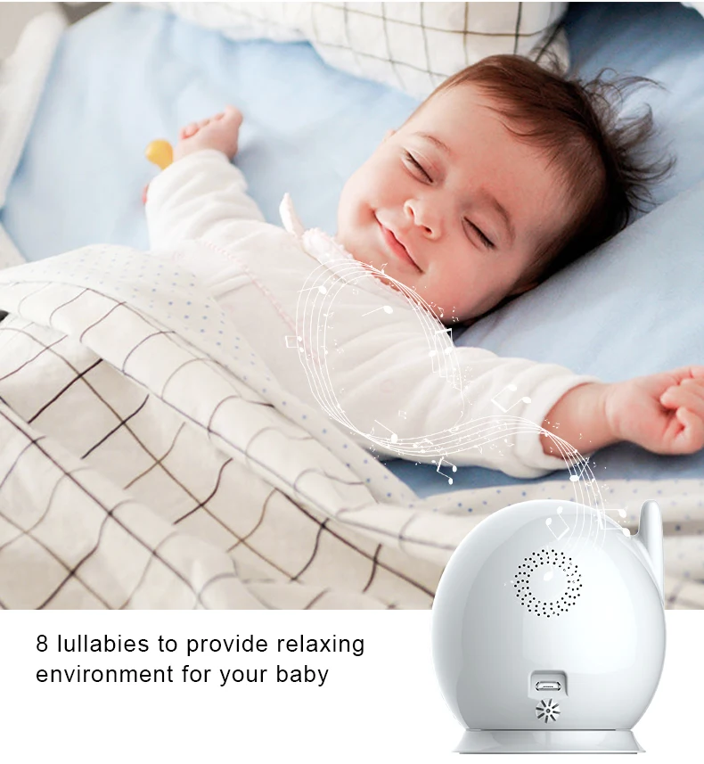 
4.3 Inch 480p audio Hd LCD color display baby monitor wifi with camera 