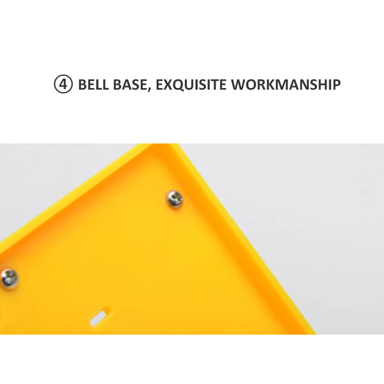 Suitable For Multiple Scenarios Large Current Stainless Steel Electric Bell