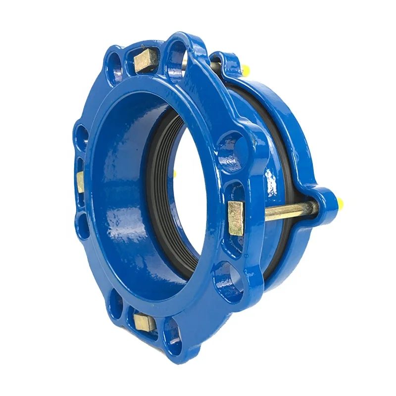 Coupling flexible PN16 pvc ductile cast Iron universal HDPE flange adaptor