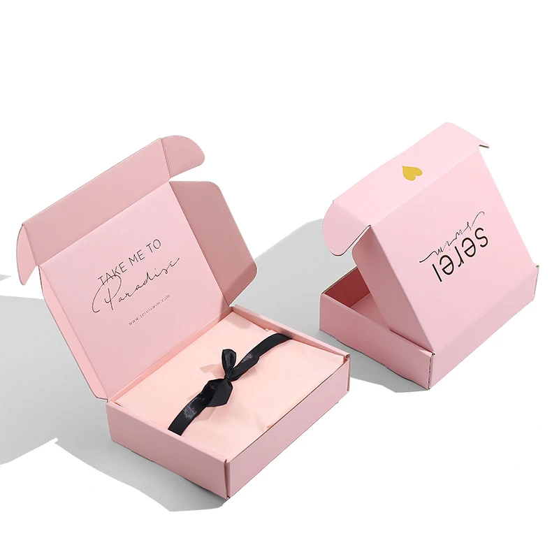 Custom Logo Bra Packaging Box Lingerie Women Gift Box Fancy Ladies Underwear Swimsuit Clothing Paper Box for Bikini swimwear