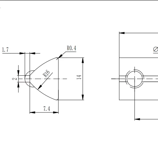 Steel nut length M8x55