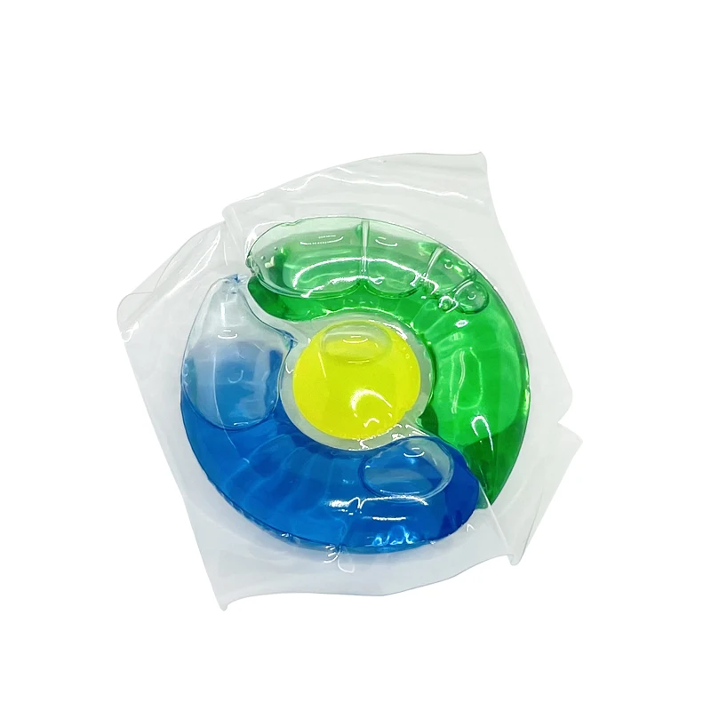 3 In 1 Scented Softener Colorful High Efficiency Laundry Detergent Pods For Clothes Washing