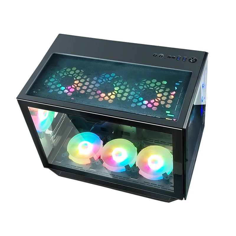 Choiyan Wholesale Portable Desktop Computer Pc Case Casing Accessories High-end Office Gaming Case Pc