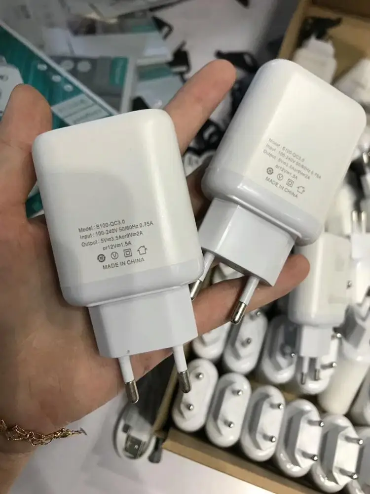  ЕС США штекер 5V 3A QC 3 0 для быстрой зарядки с usb-портом телефона зарядное устройство Iphone Samsung быстрое
