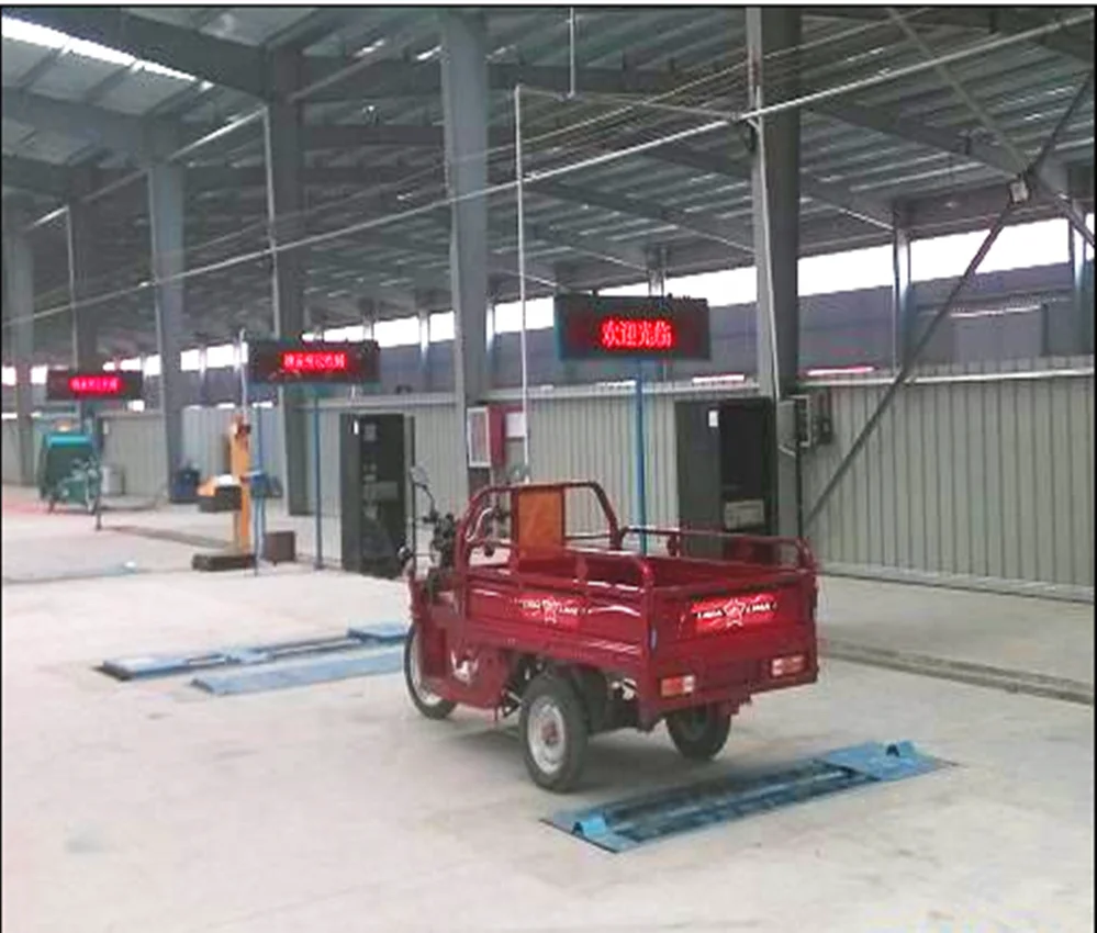 Tricycle testing line equipments two wheel three wheel test line