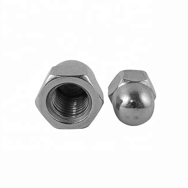 Low price din1587 hexagon cap nut