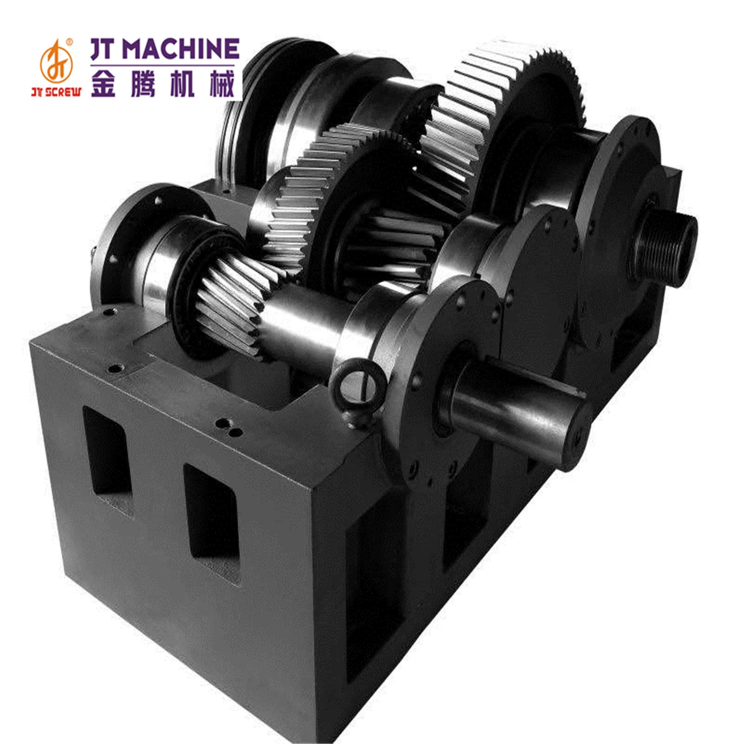 
SZ55 SZ65 SZ80 SZ92 Series gearbox for PVC PIPE extruder / Conical Twin screw gearbox 