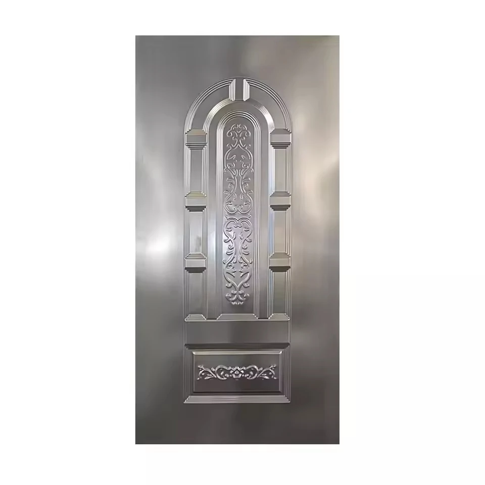 2024 Latest Design Embossed Metal Door Skin Panel Cold Rolled Sheet