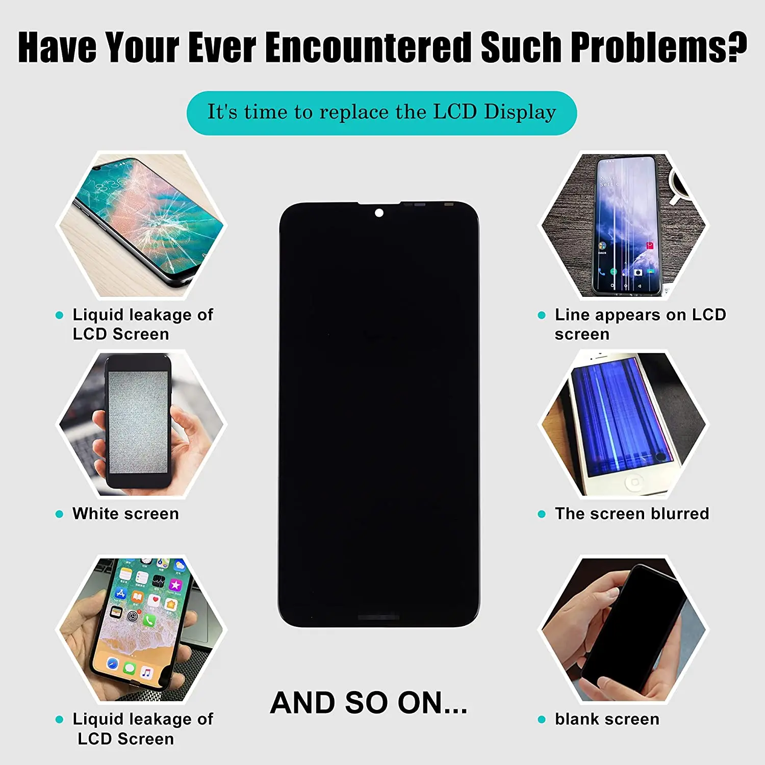 Оригинальный Новый ЖК-экран для телефона Huawei Y5 Y6 Y7 Y8 Y9 Y9P Y9S Y9A Y8P Y8S Y7P Y7S