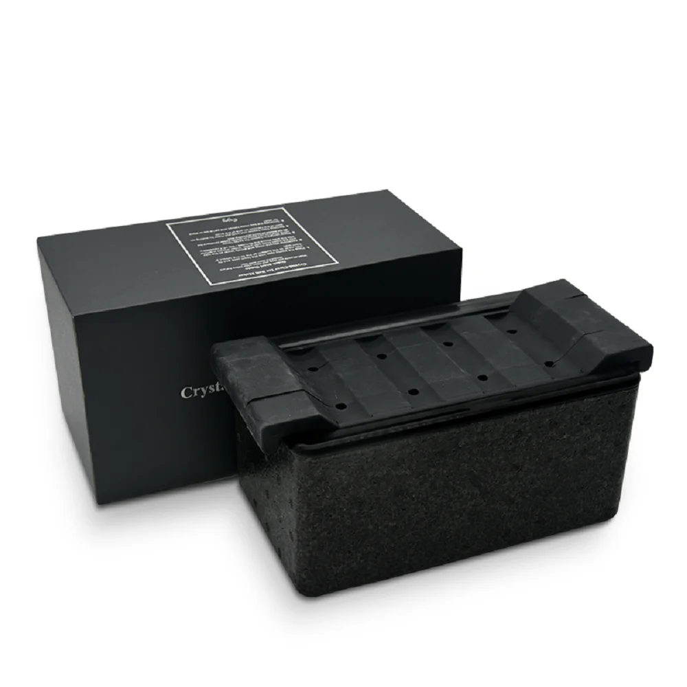 8 Cavity Cocktail Silicone Ice Cube Tray BPA free Premium Whiskey Clear Ice Ball Mold Crystal Clear Ice Cube Maker