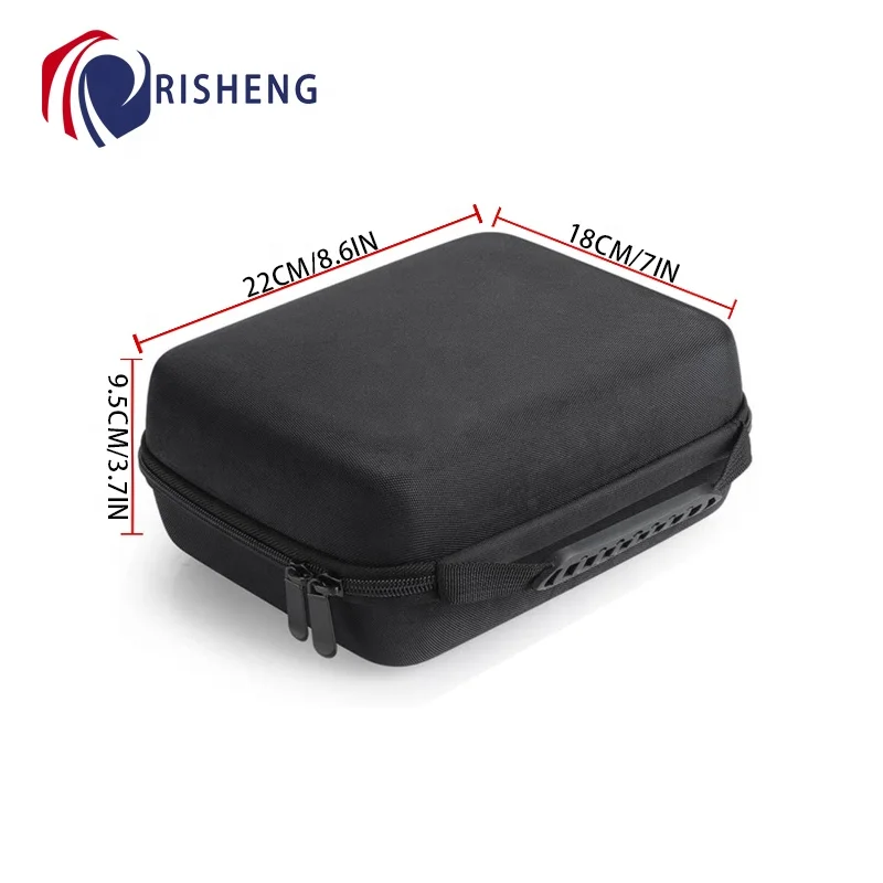 Custom Portable Protective Travel Shockproof Durable Hard Zipper Bag Carrying Tool EVA Case for Feelworld  Video Monitors