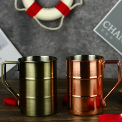 Healthy Unbreakable Premium Metal Water Hiking Stainless Steel Tea Mugs Toddlers Home Outdoor Activities Coffee Cup
