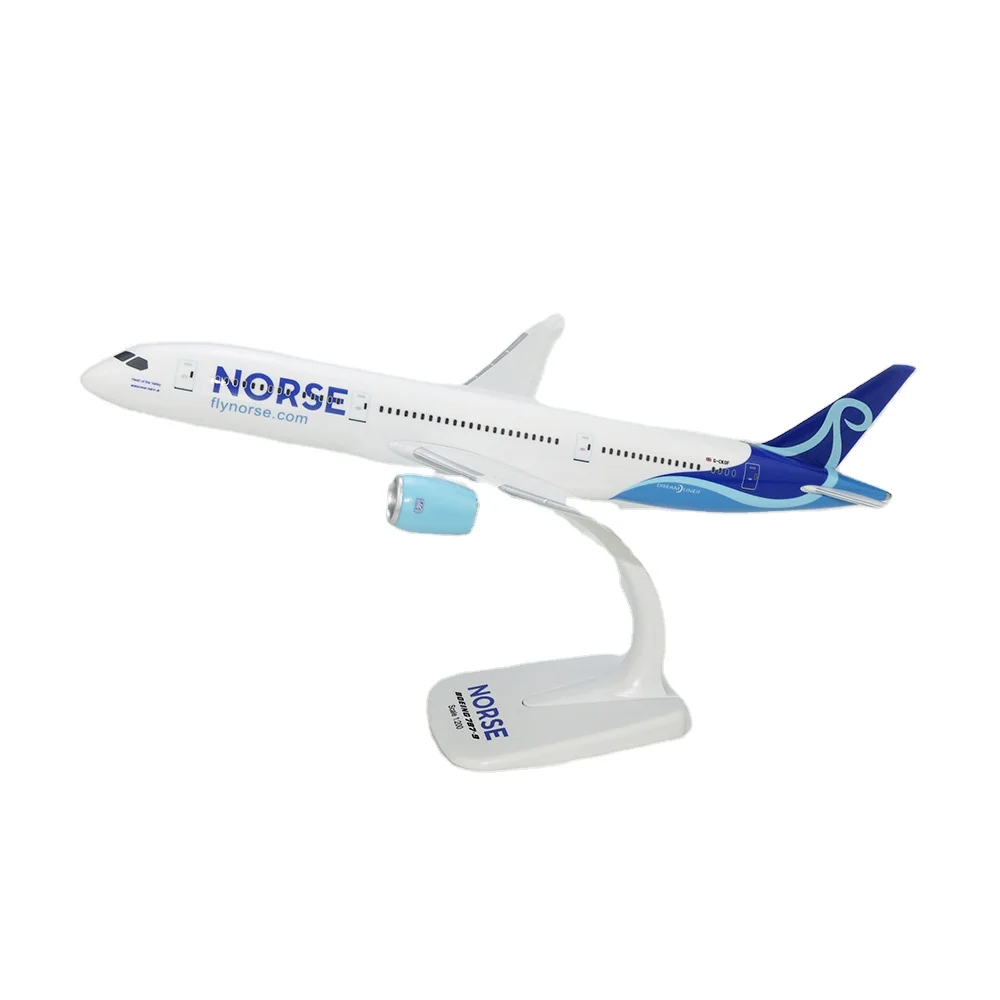 Customized B787-9 1/200 32cm Promotion Gift with Norse Livery Model Airplanes for Sale