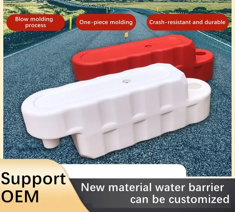 intersection three holes roller plastic carding water fence isolation pier barrier barrier cement pier traffic facilities