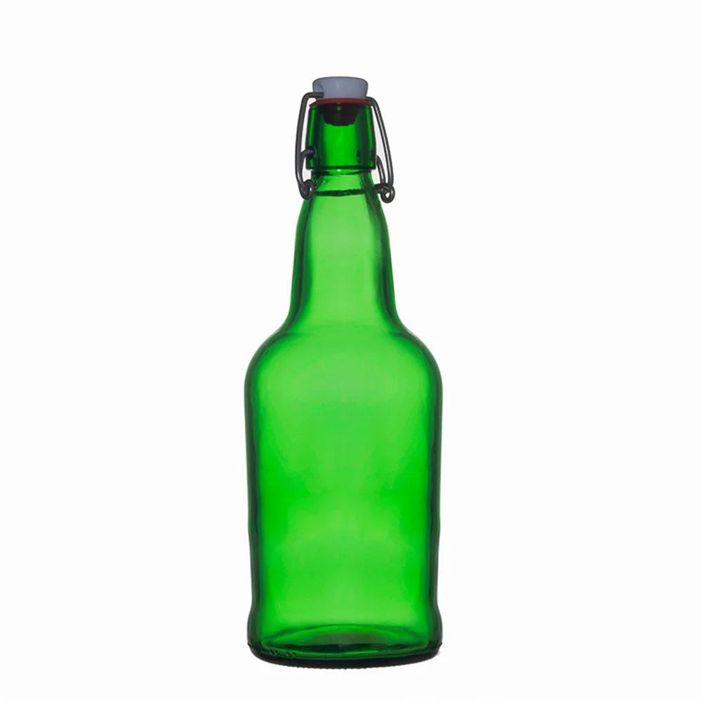 Berlin Packaging Beer Bottles 330ml Amber Glass Swing Top 500ml Glass Bottle of Green 250 Ml for Beer