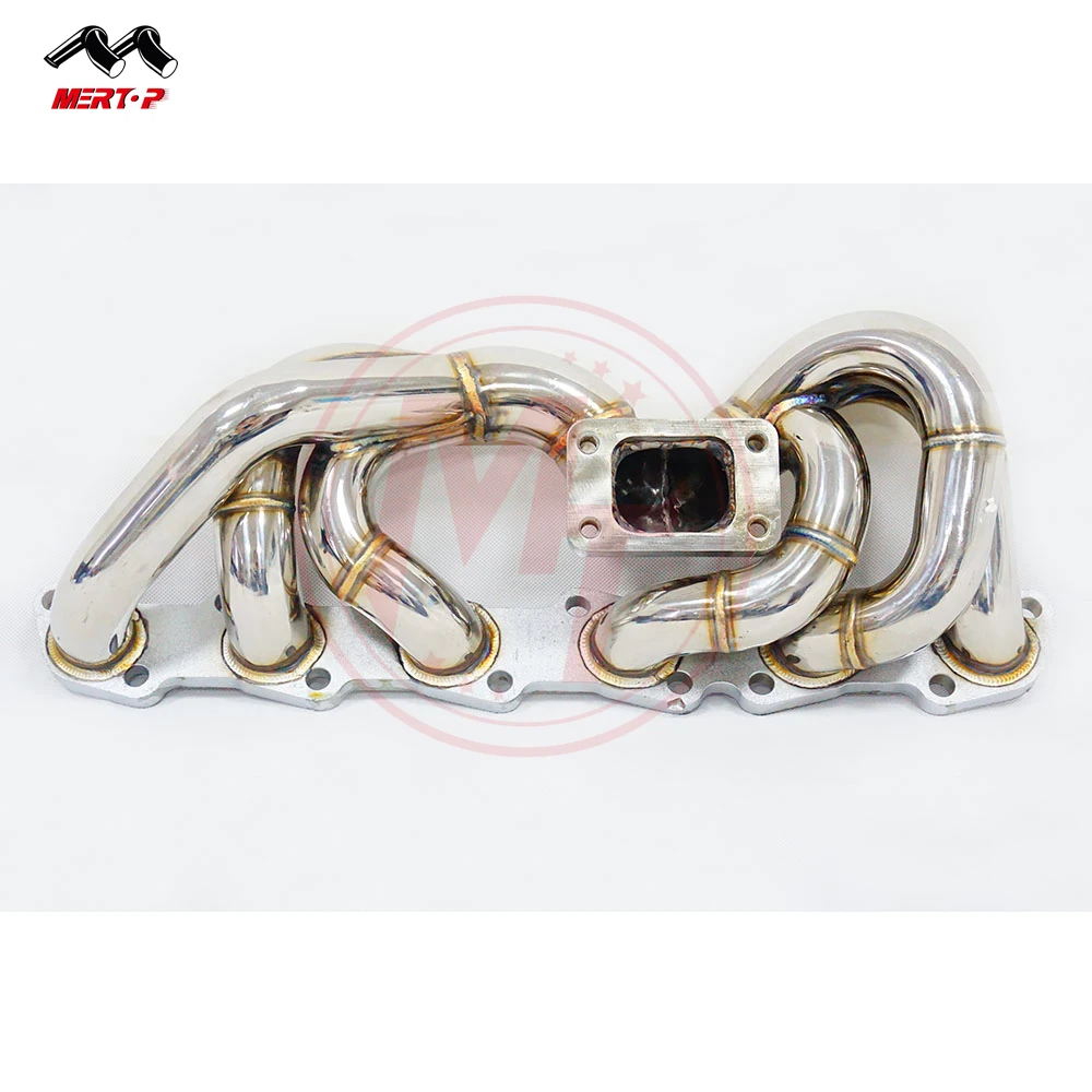 MERTOP RACING HIGH QUALITY SS304 NIS SAN RB20/RB25 LOW MOUNT T3  MANIFOLD