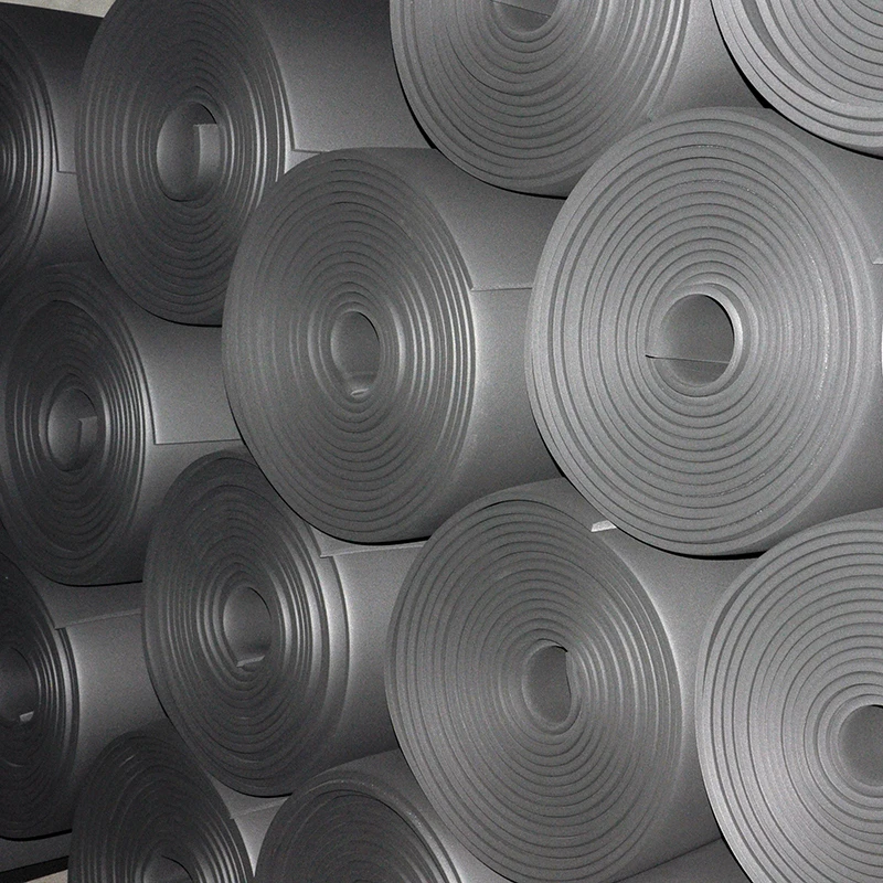 Bellsafe Elastomeric Rubber Foam Insulation Sheet Reinforced Aluminium Coated Foam Rubber Insulation Sheet