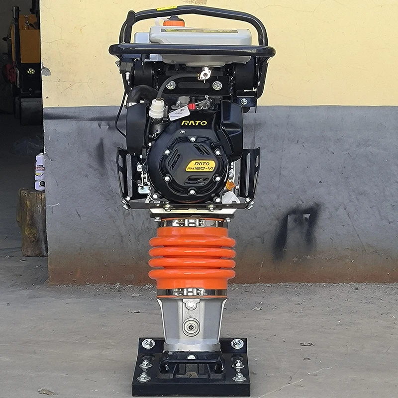 Factory direct export power gasoline rammer hand - shaped small gasoline impact rammer