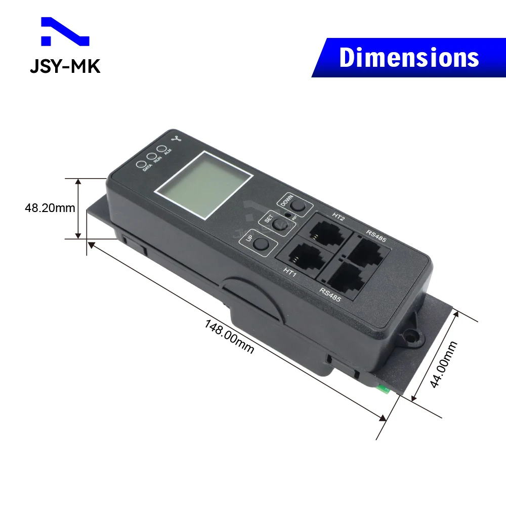 JSY-MK-360 China High Quality LCD 220V Current Volts Power Energy Metered PDU 3P Three Phase for PDU Power Distribution Unit