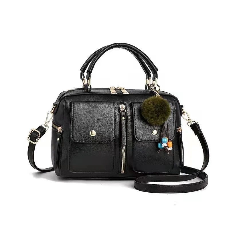 Corduroy woman handbag made recycle material italian bags high quality fashion leather handbag