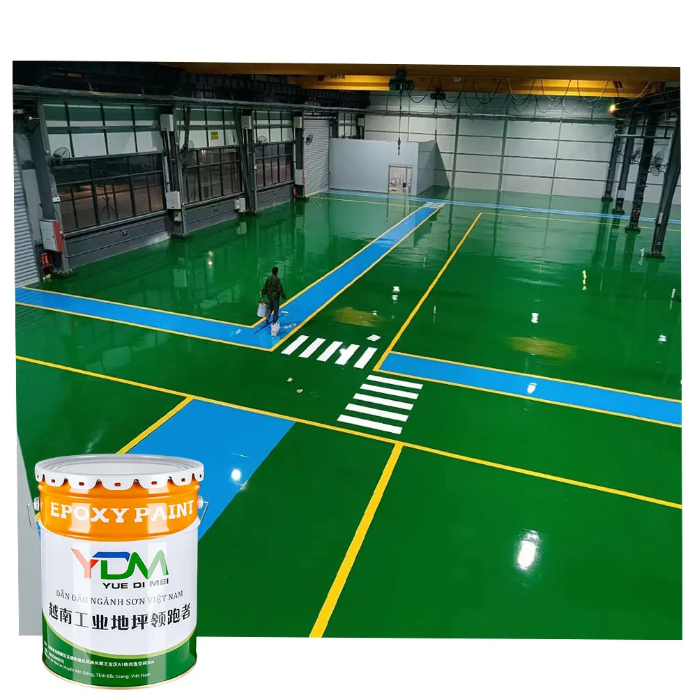 High Transparent Wear-Resistant Waterproof Epoxy Resin for Epoxy Floor and Self-Leveling Premium Floor Coating